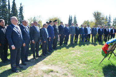 Vətən müharibəsi şəhidi Abdullayev Səməd Sədiyar oğlunun dördüncü ildönümü qeyd edilib