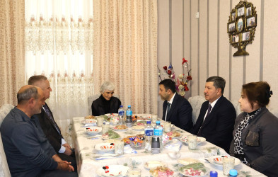 Göyçayda məskunlaşmış Xocalı sakinləri ziyarət edilib
