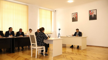 Göyçay Rayon İcra Hakimiyyətinin başçısı Orxan Mürsəlov növbəti vətəndaş qəbulu keçirib09-06-2026