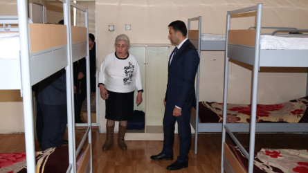 Rayon İcra Hakimiyyətinin başçısı Orxan Mürsəlov İnteqrasiya təlimli internat tipli gimnaziyaya baxış keçirib