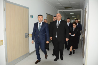 Rayon İcra Hakimiyyətinin başçısı Orxan Mürsəlov “Göyçay rayon Mərkəzi Xəstəxanası” publik hüquqi şəxsində  və Göyçay Təcili Təxirəsalınmaz Tibbi Yardım Stansiyasında olub