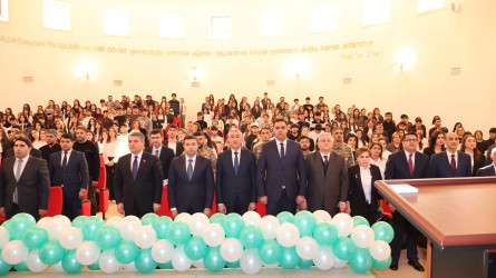 Göyçay Rayon Heydər Əliyev Mərkəzində “2 fevral – Azərbaycan Gəncləri Günü” münasibətilə “Forum-30” adlı regional tədbir keçirilib