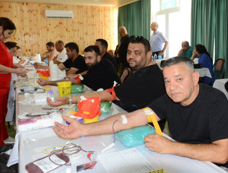 Göyçayda könüllü qanvermə aksiyası təşkil edilmişdir