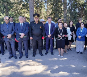 Vətən müharibəsi şəhidi Kərimli Orxan Akif oğlunun beşinci ildönümü qeyd edilib