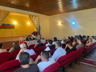 Göyçayda “Himayədar ailə” mövzusunda maarifləndirmə tədbiri keçirilib