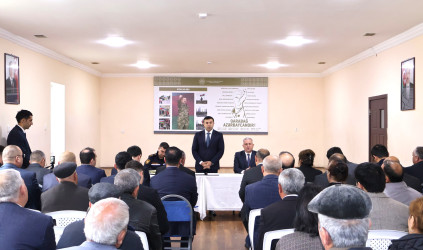 Göyçay Rayon İcra Hakimiyyətinin başçısı Orxan Mürsəlov Qaraməryəm kənd sakinləri ilə səyyar qəbul keçirib