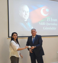 Göyçayda 15 İyun-Milli Qurtuluş Günü münasibətilə elmi – praktik konfrans keçirilib