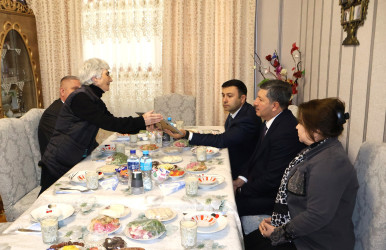 Göyçayda məskunlaşmış Xocalı sakinləri ziyarət edilib