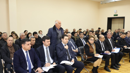 Rayon İcra Hakimiyyətinin başçısı Orxan Mürsəlov rayonun Ləkçılpaq kənd sakinləri ilə səyyar qəbul keçirib