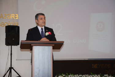 Göyçayda “12 noyabr – Azərbaycan Respublikasının Konstitusiya günü” münasibətilə tədbir keçirilib