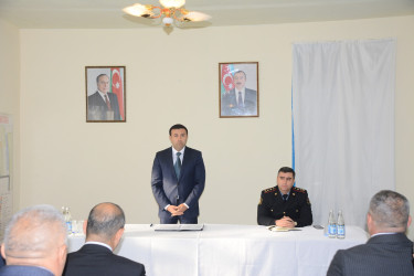 Rayon İcra Hakimiyyətinin başçısı Orxan Mürsəlov Kürdşaban kənd sakinləri ilə səyyar qəbul keçirib