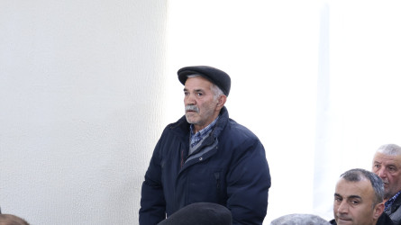 Rayon İcra Hakimiyyətinin başçısı Orxan Mürsəlov Alxasava kəndində səyyar qəbul keçirib