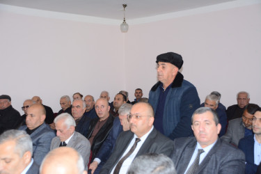 Rayon İcra Hakimiyyətinin başçısı Şahsoltanlı kənd sakinləri ilə səyyar qəbul keçirib.