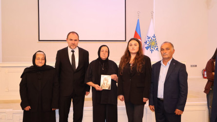 Göyçayda Azərbaycanın Milli Qəhrəmanı Yuri Kovalyovun xatirəsinə həsr edilmiş tədbir keçirilib