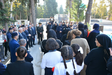 44 günlük Vətən müharibəsində şəhid olanların dördüncü ildönümü qeyd edilib