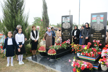 Vətən müharibəsi şəhidi Bayram Orucovun beşinci ildönümü qeyd edilib