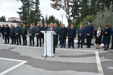 Göyçayda şəhid polkovnik Babək Səmidlinin üçüncü ildönümü qeyd olundu