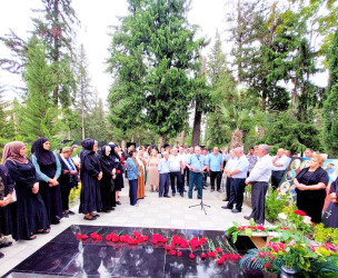 Şəhid Polkovnik-Leytenant Vidadi Xəlilovun ad günü qeyd edildi