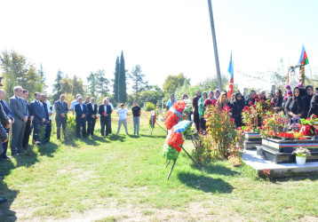 Vətən müharibəsi şəhidi Abdullayev Səməd Sədiyar oğlunun dördüncü ildönümü qeyd edilib