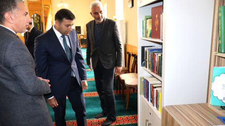 Göyçay Rayon İcra Hakimiyyətinin başçısı Orxan Mürsəlov “Əbülfəzlil Abbas” və “Mərkəz” məscidlərində olub