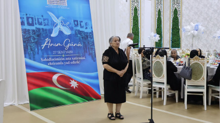 Göyçay Rayon İcra Hakimiyyəti tərəfindən 27 Sentyabr – Anım Günü ilə əlaqədar ehsan süfrəsi təşkil olunub