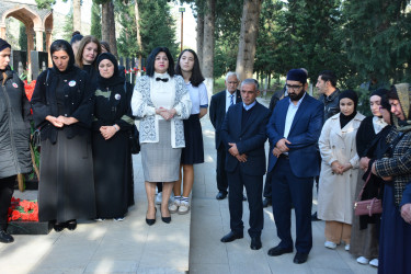 Rayon İcra Hakimiyyətinin başçısı Vətən müharibəsində şəhid olanların üçüncü ildönümü mərasimlərində iştirak edib