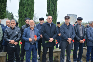 Vətən müharibəsi şəhidi Elvin Məmmədovun beşinci ildönümü qeyd edilib