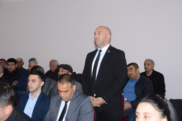 Rayon İcra Hakimiyyətinin başçısı Şahsoltanlı kənd sakinləri ilə səyyar qəbul keçirib.