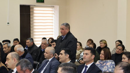 Rayon İcra Hakimiyyətinin başçısı Orxan Mürsəlov rayonun Ləkçılpaq kənd sakinləri ilə səyyar qəbul keçirib