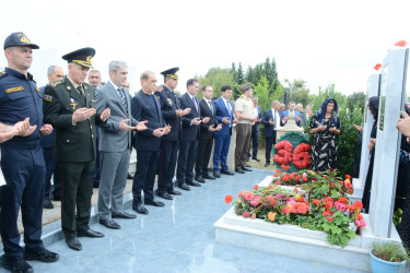 44 günlük Vətən Müharibəsinin Göyçaydan olan ilk şəhidi Əhmədov Zamiq Çingiz oğlunun 4-cü ildönümü qeyd edilib