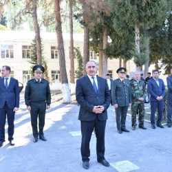 "Şahinlər" hərbi-idman oyunları üzrə Göyçay rayon birinciliyi keçirilib