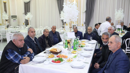 Rayon İcra Hakimiyyəti tərəfindən müqəddəs Ramazan ayı münasibətilə iftar süfrəsi təşkil olunub