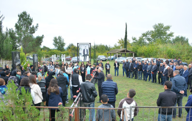 Vətən müharibəsi şəhidi Xəyyam Hüseynovun beşinci ildönümü qeyd edilib