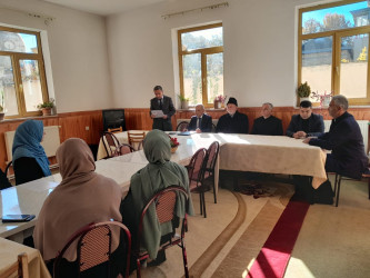 Göyçay rayonunda “Himayədar ailə institutunun hədəfləri” mövzusunda maarifləndirici tədbir keçirilmişdir