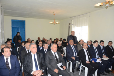 Rayon İcra Hakimiyyətinin başçısı Orxan Mürsəlov Kürdşaban kənd sakinləri ilə səyyar qəbul keçirib