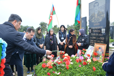 Vətən müharibəsi şəhidi Məmmədov Sənan Tehran oğlunun dördüncü ildönümü qeyd edilib