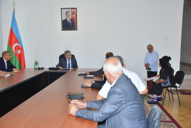 Rayon İcra Hakimiyyətində növbəti vətəndaş qəbulu keçirilib
