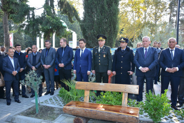 44 günlük Vətən müharibəsində şəhid olmuş polkovnik-leytenant Vidadi Xəlilovun dördüncü ildönümü qeyd olunub