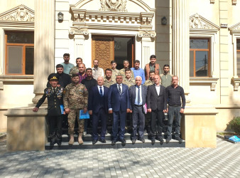 Göyçayda “Müharibə veteranlarının hüquqi maarifləndirilməsi” mövzusunda tədbir keçirilib