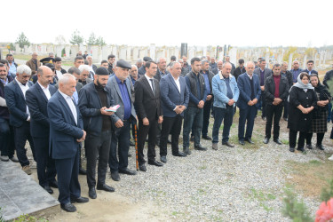 Vətən müharibəsi şəhidi Bayram Orucovun beşinci ildönümü qeyd edilib