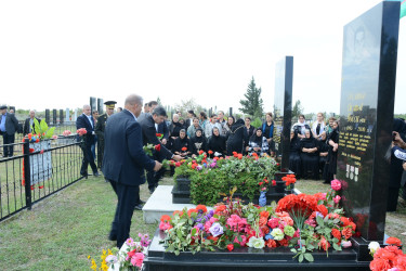 Vətən müharibəsi şəhidi Hüseynov Xəyyam Hüseyn oğlunun dördüncü ildönümü qeyd edilib