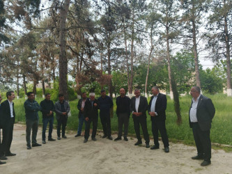 Göyçayda su ehtiyatlarının turizm və kənd təsərrüfatı məqsədilə səmərəli istifadəsi ilə bağlı tədbir keçirilmişdir.
