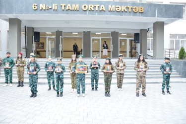 Göyçay şəhər 6 nömrəli tam orta məktəbdə “Şəhidlər muzeyi”nin açılış tədbiri keçirilib