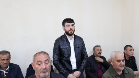 Rayon İcra Hakimiyyətinin başçısı Orxan Mürsəlov Alxasava kəndində səyyar qəbul keçirib