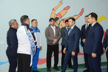 Rayon İcra Hakimiyyətinin başçısı Orxan Mürsəlov Qarabaqqal kənd tam orta məktəbində müəllim və şagirdlərlə görüşüb, tədrisin təşkili ilə maraqlanıb