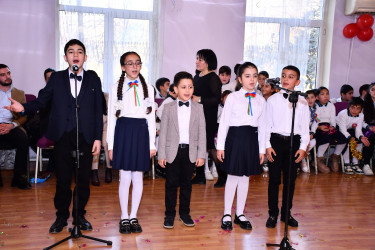 Rayon İcra Hakimiyyətinin başçısı Orxan Mürsəlov İnteqrasiya təlimli internat tipli gimnaziyaya baxış keçirib