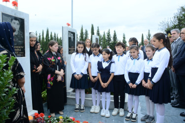 44 günlük Vətən Müharibəsinin Göyçaydan olan ilk şəhidi Əhmədov Zamiq Çingiz oğlunun 4-cü ildönümü qeyd edilib