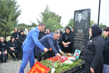 Vətən müharibəsi şəhidi İntiqam Şirəliyevin beşinci ildönümü qeyd edilib