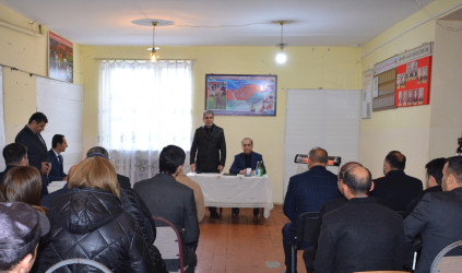 İcra Hakimiyyətinin başçısı Hacalıkənd kəndində səyyar qəbul keçirib