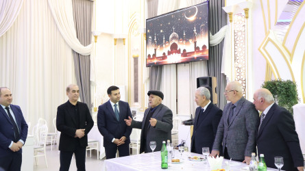 Rayon İcra Hakimiyyəti tərəfindən müqəddəs Ramazan ayı münasibətilə iftar süfrəsi təşkil olunub